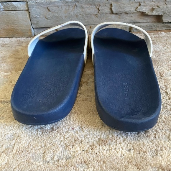 Tommy Hilfiger Doly Slides Sandals Open Toe Logo Stripe: 11 M - Picture 6 of 10
